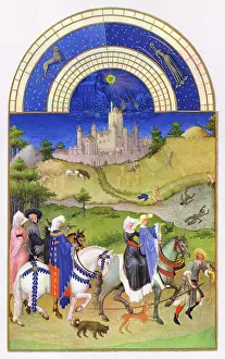 1487: HAWKING, MEDIEVAL FRAN