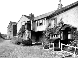Pillared: Hawkshead, the Pillared Cottage 1930