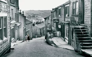 Haworth: Haworth, Main Street c1955