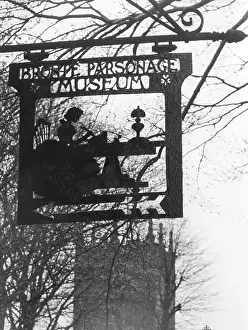 Parsonage: HAWORTH PARSONAGE SIGN