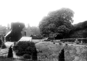 Jonsons: Hawthornden, Ben Jonson's Tree 1897