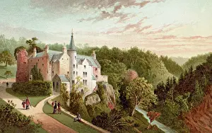 Hawthornden: Hawthornden Castle, Edinburgh