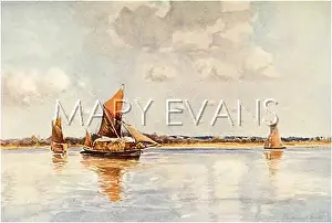 Blackwater: HAY BARGES IN ESSEX