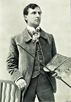 Palette: Hayden Coffin as Rundolf Blair in An Artist's Model