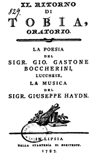 Ritorno: Haydn, Joseph, 31.3.1732 - 31.5.1809, Austrian
