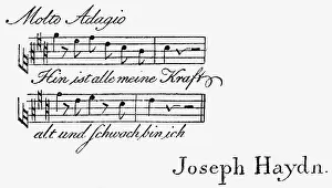 Haydn, Joseph, 31.3.1732 - 31.5.1809, Austrian