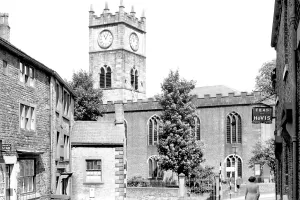 Hayfield: Hayfield, the Church c1960