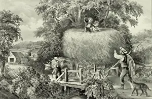Haying: Haying-time the first load
