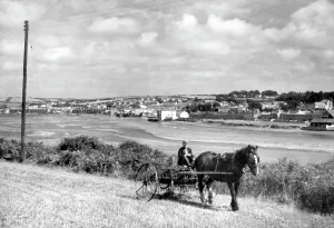 Hayle: Hayle, the Pool and Town c1950
