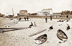 Hayling: Hayling beach early 1900s