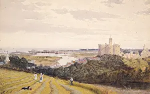 Warkworth: The Haymakers, Warkworth Castle, Northumberland