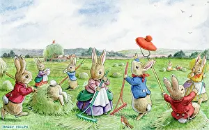 Hoeing: Haymaking