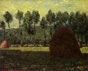 Haystack: Haystack at Giverny, by Monet
