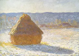 Conical: Haystack in Winter, by Monet