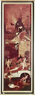 Haywain: haywain, right wing, hell