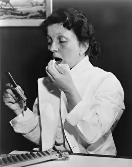 Analyst: Hazel Bishop (1906-1998) is best known for ?