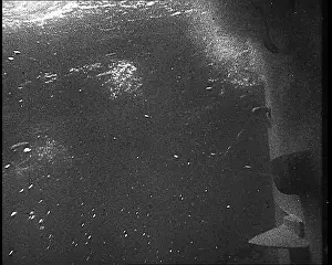 Hazy: Hazy Image of a U-Boat Underwater