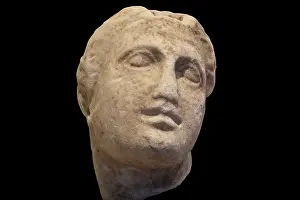 Illyrian: Head of an athlete, Hellenistic, Museum of Apollonia
