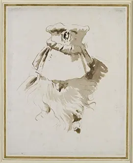 Tiepolo: Head of a bearded Man