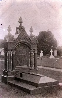 1846: Head - Burial Stone - James Whittaker Wright 1846-1904, Witl