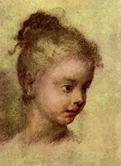 Delicately: Head of a Child