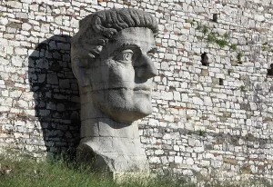 Berat: Head of Constantine, Berat Castle, Berat, Albania