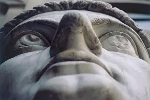 Conservatori: Head of Constantine, detail, courtyard