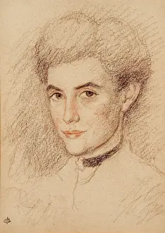 John Noott Galleries: Head of an Edwardian woman