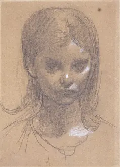 Puvis: Head of a girl