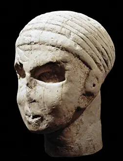Khirbet: Head. Iron Age