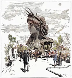 Bartholdi: HEAD OF LIBERTY
