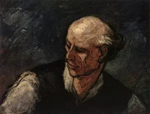 Daumier: Head of a Man, by Daumier