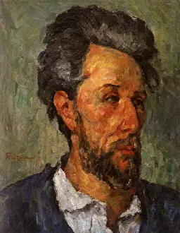 Cezanne: Head of a Man: Study, by Paul Cezanne