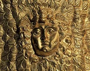Repousse: Head of Medusa