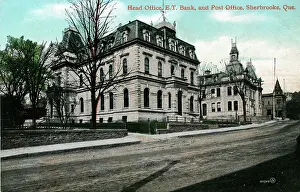 Township: Head Office of Eastern Township Bank & Post Office, Sherbroo