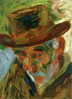 Boccioni: Head of an old man