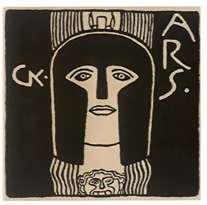 Pallas: Head of Pallas Athene, by Klimt