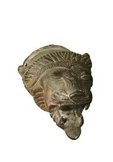 Comunitat: Head of a Panther. 4th c. BC. Classical Greek