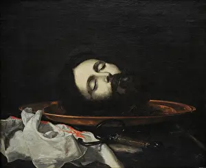 Behead: Head of Saint John the Baptist, 1644, by Juseppe de Ribera