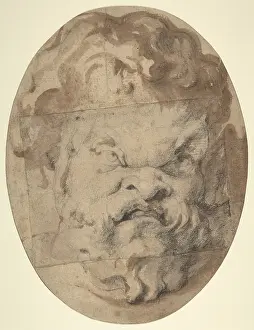 Silenus: Head of a Satyr (Silenus), attributed to Rubens