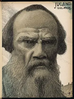 Philospher: HEAD SHOT OF TOLSTOY