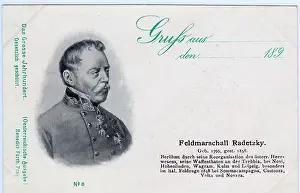 Furth: Head and shoulders portrait of Marshal Radetzky