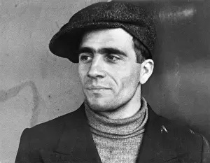 Mariners: Head and shoulders portrait of a sailor