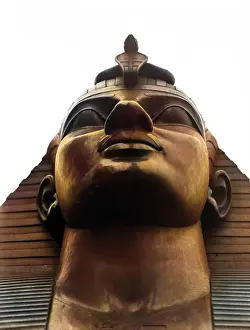 Whichcolourisedpic: Head of a Sphinx