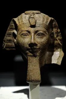 Hatshepsut: Head of a statue of queen Hatshepsut