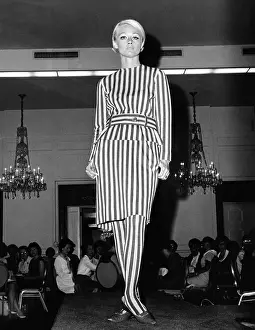 Csu 2012 11: Head to toe aggressively striped dress with ?