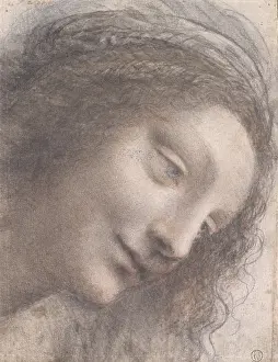 Harmonious: Head of the Virgin, by Leonardo da Vinci