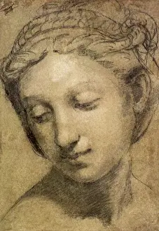1517: Head of a Woman, by Raphael