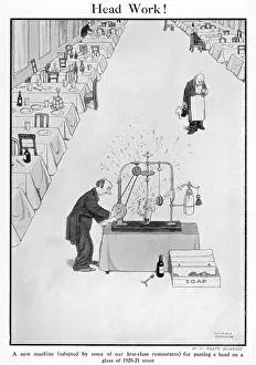 Froth: Head Work! by William Heath Robinson