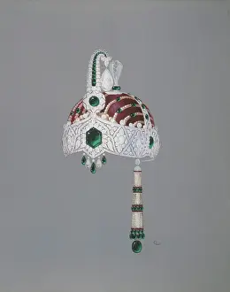 Silversmith: Headdress of a Maharadjah